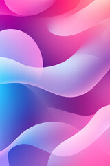 Wall Mural - abstract wavy background. fluid. flat style. blue and purple gradient. waves with translucent effect