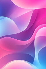 Wall Mural - abstract wavy background. fluid. flat style. blue and purple gradient. waves with translucent effect