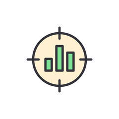 Poster - Targeted Financial Growth Achieving Business Goals With Data Analysis