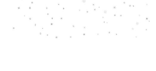 Aufkleber - Festive Snowstorm: Magnificent 3D Illustration Showcasing Falling Christmas Snowflakes