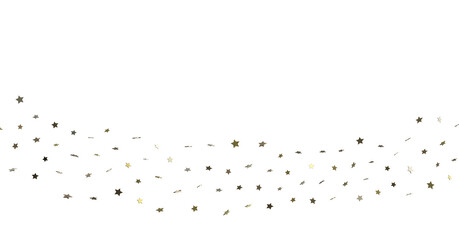 Poster - Yuletide Star Descent: Striking 3D Illustration Showcasing Falling Festive Stellar Fragments