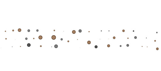 Poster - Cascading Celebration: Striking 3D Illustration Showcasing an Abundance of gold Confetti