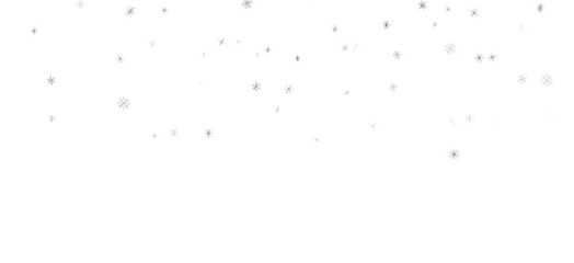 Poster - Festive Snowstorm: Magnificent 3D Illustration Showcasing Falling Christmas Snowflakes