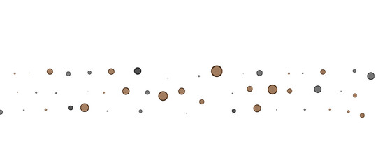 Poster - Cascading Celebration: Striking 3D Illustration Showcasing an Abundance of gold Confetti