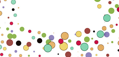 Poster - silver confetti explosion festive background