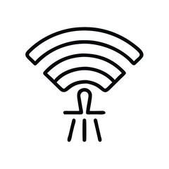 Poster - Wifi signal icon wireless connection symbol internet access point network hotspot antenna transmission technology