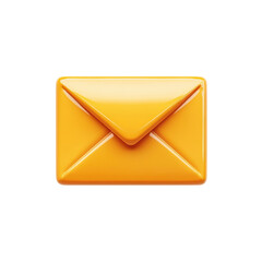 Poster - Shiny Envelope Communication Icon Message Notification Alert Direct Mail on transparent background