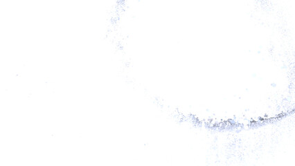 Poster - High-resolution image of swirling white particles on a white background. Perfect for design projects.