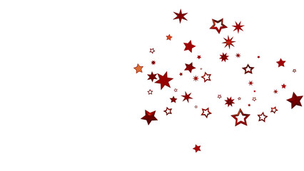 Poster - Red Star Burst Background