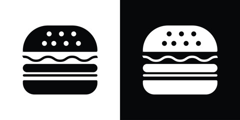 Fototapete - Hamburger icon. Design for website and mobile apps.