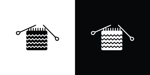 Fototapete - Handloom icon. Design for website and mobile apps.