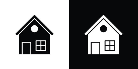 Fototapete - House icon. Design for website and mobile apps.