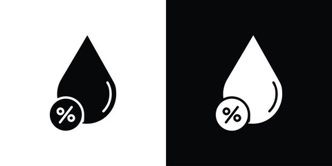 Humidity icon vector, Symbol, logo illustrations