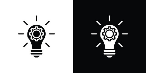 Fototapete - Implementation icon. Design for website and mobile apps.