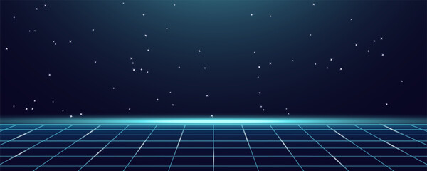 START NEW GAME .press start button .pixel art .8 bit game. retro game. for game assets in vector illustrations. Retro Futurism Sci-Fi Background. glowing neon grid. and stars from vintage arcade comp