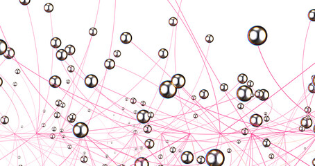 Leinwandbilder -  people network structure HR - Human resources management and recruitment