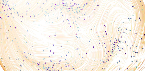 Poster - Abstract background with swirling lines and scattered glitter. Perfect for design projects.