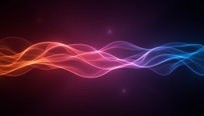 Fototapete - Colorful abstract smoke background, swirling patterns for creative projects and digital art