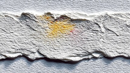 Poster - Pale White Crumpled Paper Texture Background
