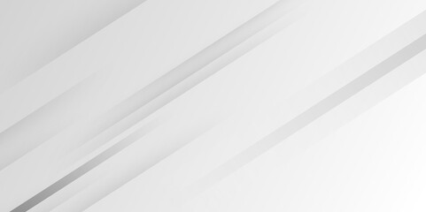 Poster - Elegant luxury gray background with shiny lines. Modern simple graphic element with space for your text. diagonal line architecture geometry tech. Facebook cover, social media header, web banner. 