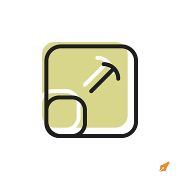 zoom icon is designed in a visually appealing and easily recognizable style. It’s suitable for various visual needs such as apps, presentations, digital media, or other graphic design projects.