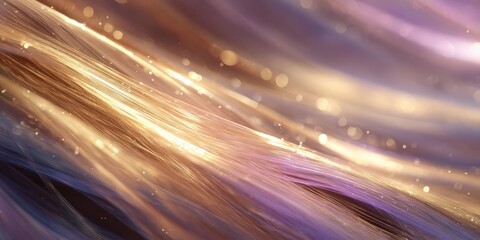 Leinwandbilder - Ethereal Light and Color Flow in Dreamlike Abstract Background with Motion Effects