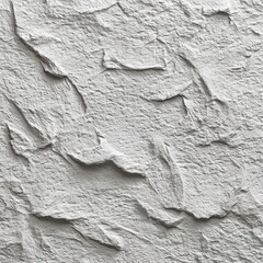 Poster - White Gray Textured Stone Surface Background