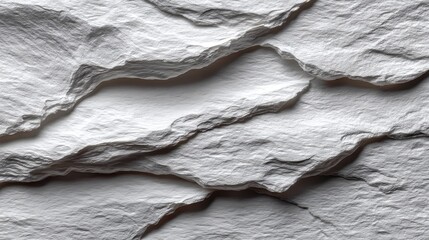 Poster - White Rice Paper Texture Background with Subtle Layering