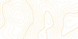 © Jannatul - Abstract Topographic Pattern contour line map. Luxury gold abstract line art on transparent background image.