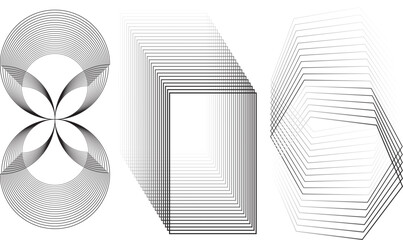 Fototapete - Seamless Geometric Vector Pattern, black and white abstract linear design, Seamless herringbone floor pattern with editable stroke. Diagonal line repeated pattern surface. Morden pattern.