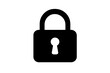 © VectorGomes - Secure padlock icon in solid style, representing privacy, access control and protection.