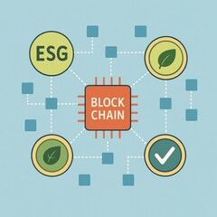 Poster - Blockchain Technology and ESG Concepts in a Digital Network for Sustainable Development