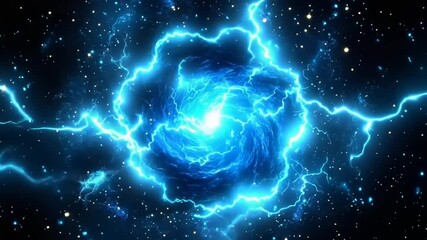 Wall Mural - Powerful energy vortex in space