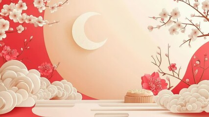Poster - Freshly baked cupcake sitting on a clean white plate, perfect for dessert or display
