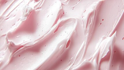 Aufkleber - A close-up shot of a delicious-looking pink frosted cake