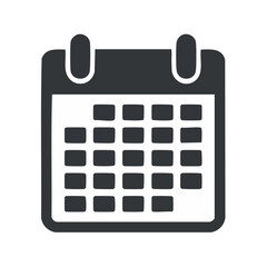 Poster - Calendar Icon Illustration Reminder Schedule Appointment Date Time Planning Event Business