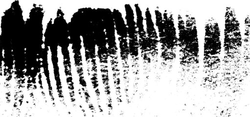 Aufkleber - Seamless abstract ink marks with print roller effect for creative design