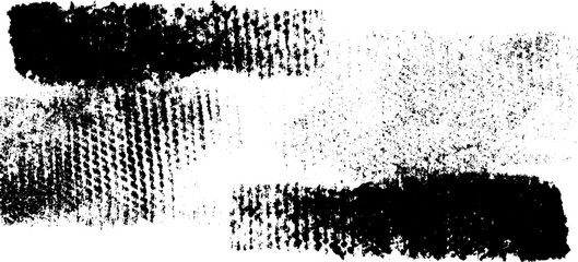 Poster - Seamless abstract ink marks and print roller effect background for artistic design