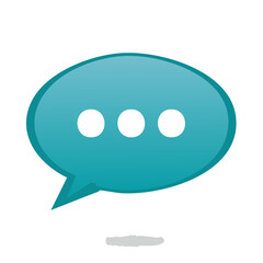 Leinwandbilder - Speech bubble illustration communication concept conversation dialogue discussion messaging online network abstract
