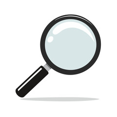 Poster - Magnifying Glass Illustration for Searching, Discovering and Investigation