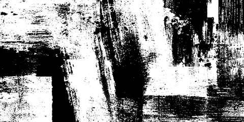 Poster - Seamless broken dialogue box with collage texture for grunge design projects