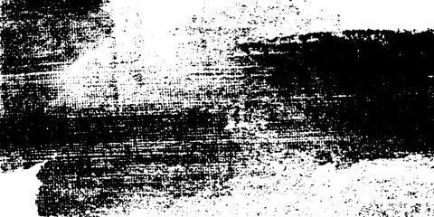 Poster - Seamless dirty canvas texture with fabric weave for distressed grunge designs