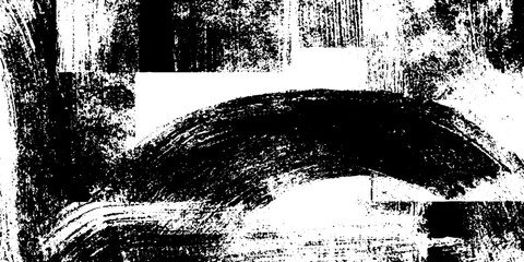 Poster - Seamless distressed pattern with folded paper marks for grunge design