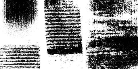 Poster - Seamless diy punk zine texture with folded paper for creative designs