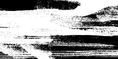 Aufkleber - Seamless glitch collage with distorted human silhouette for creative design