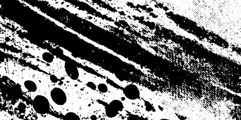 Aufkleber - Seamless grunge pattern with halftone dots for distressed background design