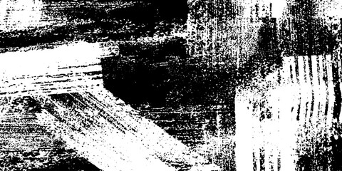 Aufkleber - Grungy seamless layered zine texture with ripped clipping for creative design