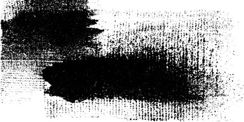 Aufkleber - Seamless monochrome grunge texture with splattered paint effect for design