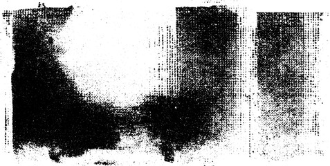 Poster - Distorted punk zine texture with halftone effects for edgy design