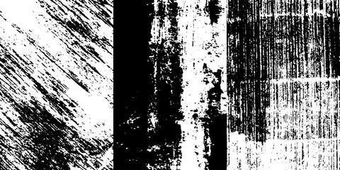 Aufkleber - Seamless rough grunge frame for distressed design projects and overlay effects